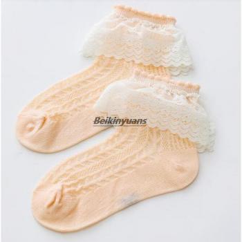 Medias de Encaje Blancas para Niñas