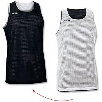 Joma Aro 12‑14 Years Black Sleeveless Shirt, Two‑Way Design