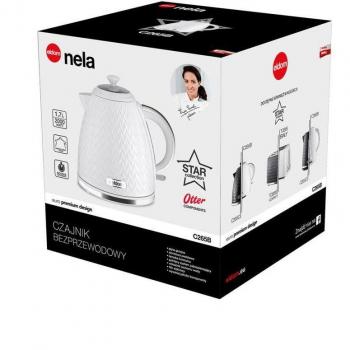 Eldom Hervidor de Agua Inalámbrico C265B 1,7L Blanco