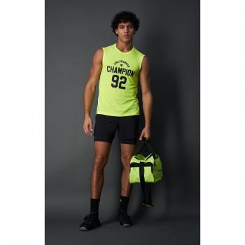 Shorts Doppio Strato con Stampa Riflettente 5