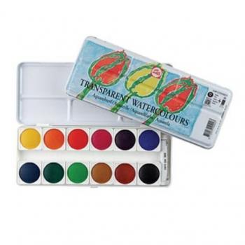 Talens aquarelverf 12 napjes verpakking