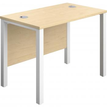 TC Group 1000X600 Goal Post Rectangular Desk Maple