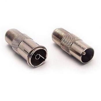 Adaptateur double F F/9.52M et F F/9.52F