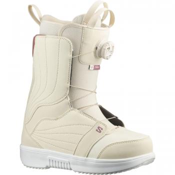 Salomon Pearl Boa Vanilla Ice 245 – Veste de Glisse pour femme