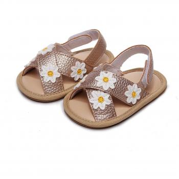 Toddler Girls Floral Hollow Out Sandals