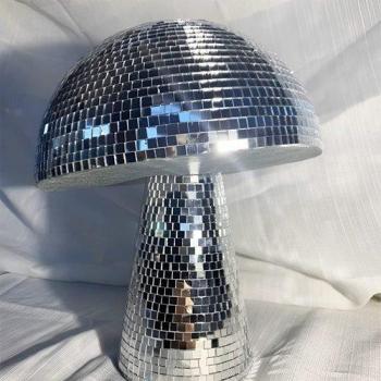 Bola de discoteca artística para el hogar