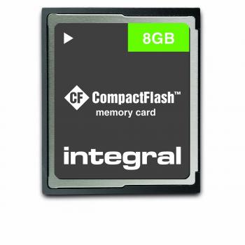 Carte mémoire INTEGRAL INCF8GV2 Cf (Compact Flash) 8 Go