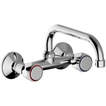 Wasserhahn Wandspüle „Teorema Corallo“ – WTS Version, langer Lauf