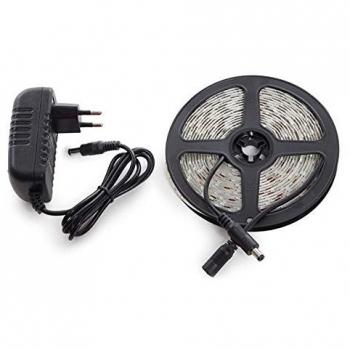 Tira de LED 24W 300 LEDs 6000K Blanco Frío con Transformador
