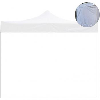 Telo Sostitutivo Laterale per Gazebo Portatile 2x2m – Protezione Impermeabile Bianco