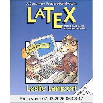 LaTeX: A Document Preparation System