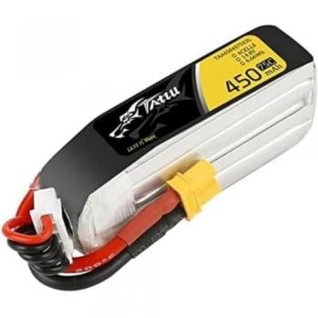 Bateria Lipo Tattu 450 mAh 14,8 V 4S1P (Long)