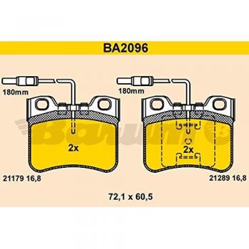 Barum BA2096 Bremsbeläge