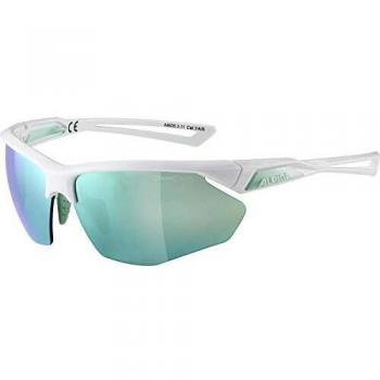 Occhiali da Sole ALPINA NYLOS HR Bianco/Verde (White-Pistachio)