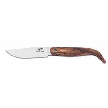 Navaja Salamandra 200011, con mango de olivo, 17 cm de largo, hoja de 7,5 cm, peso 22 gr. + pañuelo