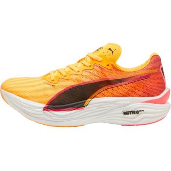 Zapatillas de running Puma Deviate Nitro Elite 3 Naranja Rosa AW24, Talla 44,5