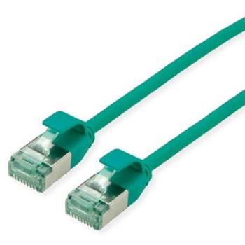 Roline Eco-Friendly Slim U/FTP Cat.6a Patch Cable (1m, Green)