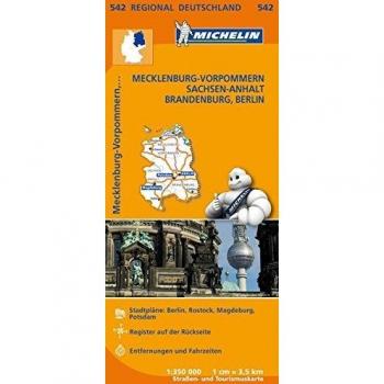 Mecklenburg-Vorpommern, Sachsen-Anhalt, Brandenburg, Berlin (Regionalkarten)