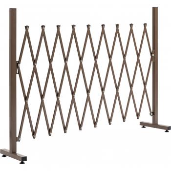 Cerca de Jardim Extensível Metálica 250x31x103,5 cm
