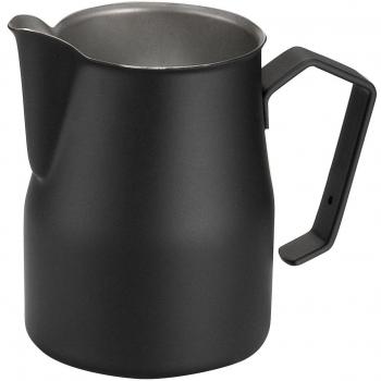 Motta Europa Milk Jug, Professional Non-Stick 750ml Black
