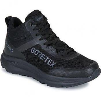 VIKING Footwear Stride Mid GORE‑TEX Black Walking Boots for Women
