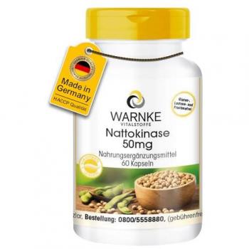 Warnke Nattokinase 50 mg Kapseln 60stk