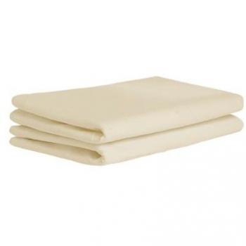 Cuddles Collection Fitted Terry Cot Sheets (Cream, Set of 2)