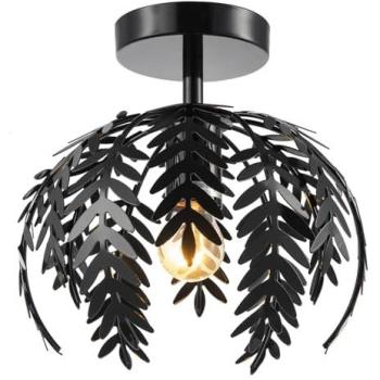 Nature's Edge Black Gloss Ceiling Fitting