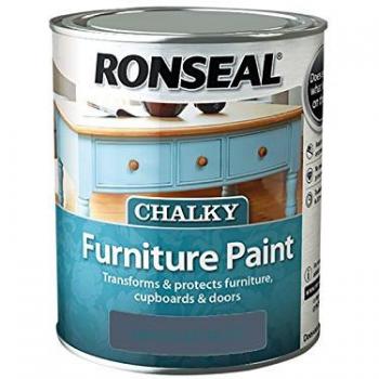 Ronseal RSLCFPMB750 750 ml Chalky Furniture Paint