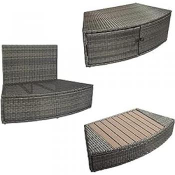 Pack Mobilier Spa Octopus – 3 pièces