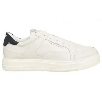 Emporio Armani Sneakers, male, White, Size 8 US