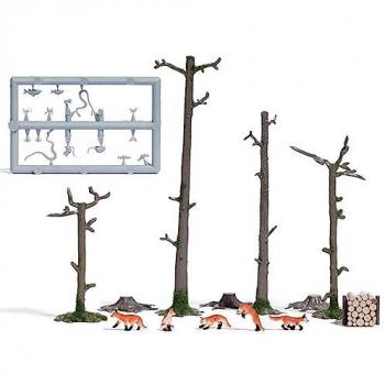 Busch Modello H0 Volpi Finito