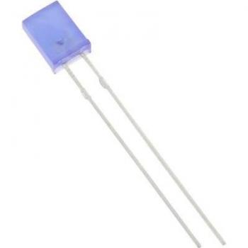 TRU Komponenten Rechteck-LED Blau 2x5mm