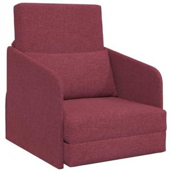 Vivid Wine Recliner Bed 65×80×83 cm – premium textile