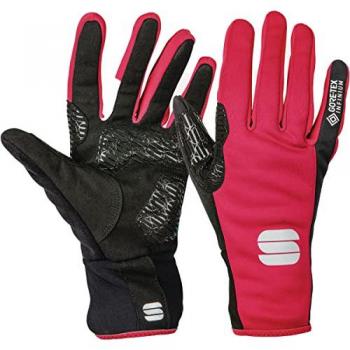Guanti lunghi Sportful Essential 2 GORE-TEX INFINIUM™ rosa nero donna