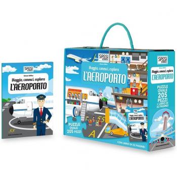 L'aeroporto. Viaggia, conosci, esplora. Ediz. illustrata. Con puzzle