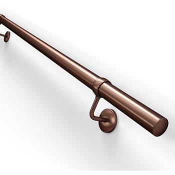 Rothley Twin Antique Copper Staircase Cap Collection – 40mm Depth