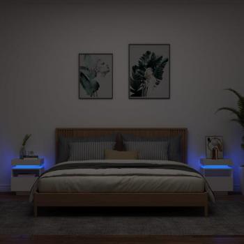 Twilight Nightstand Blanco 40x39x48,5 cm