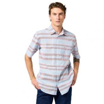 Wrangler Camisa Corto Hombre con Bolsillos