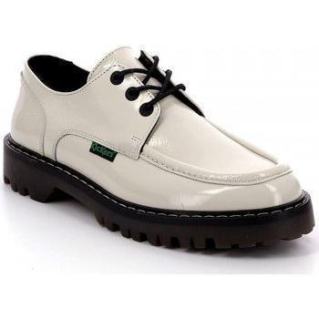 KickDeck Low Cuir Blanc