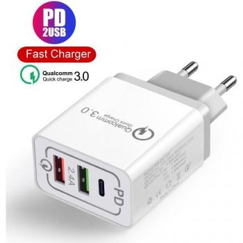 PowerBoost 30W Dual Compatibilidad iPhone/Samsung