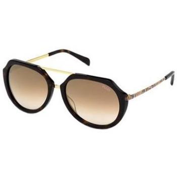 Emilio Pucci Unisex-Erwachsene EP0032 52G 56 Sonnenbrille, Marrone Specchiato