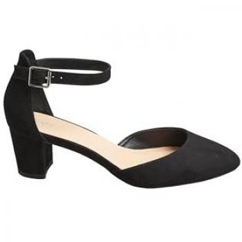 Premium Block Heel Court Shoes