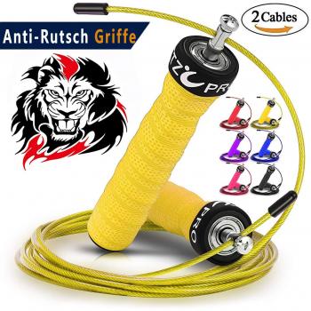 CrossFit Elite AMZOON Springseil – Langlebiges Kugellager