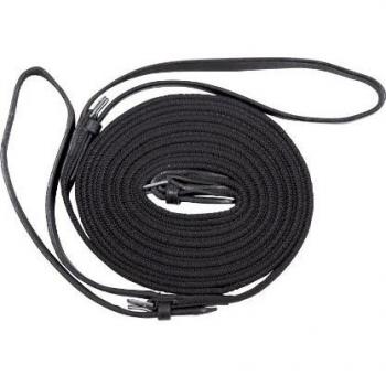 Waldhausen STAR Black Buckle Draw Reins