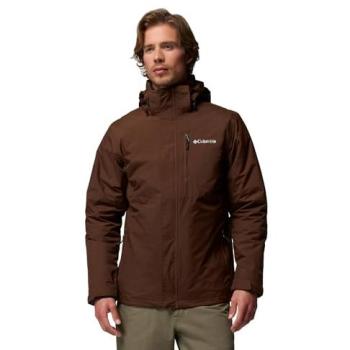 Columbia Giacca con Cappuccio Element Blocker III Marrone Scuro Interchange