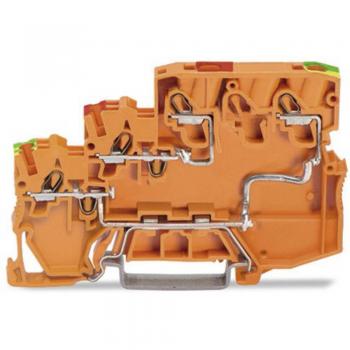 WAGO 2000‑5357/101‑000 Pack de jonctions orange 15 pièces