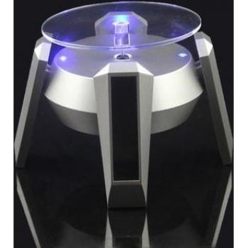 4PCS Solar Powered Rotating Display Stand for Jewelry