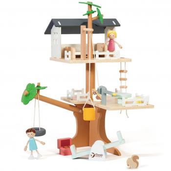 Classic World Boomhut Houten Poppenhuis, 31dlg