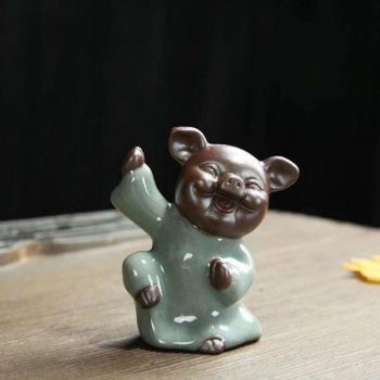 Mini Jarrón Zisha Teísta para Mascotas